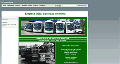 Desktop Screenshot of empresaojea.com